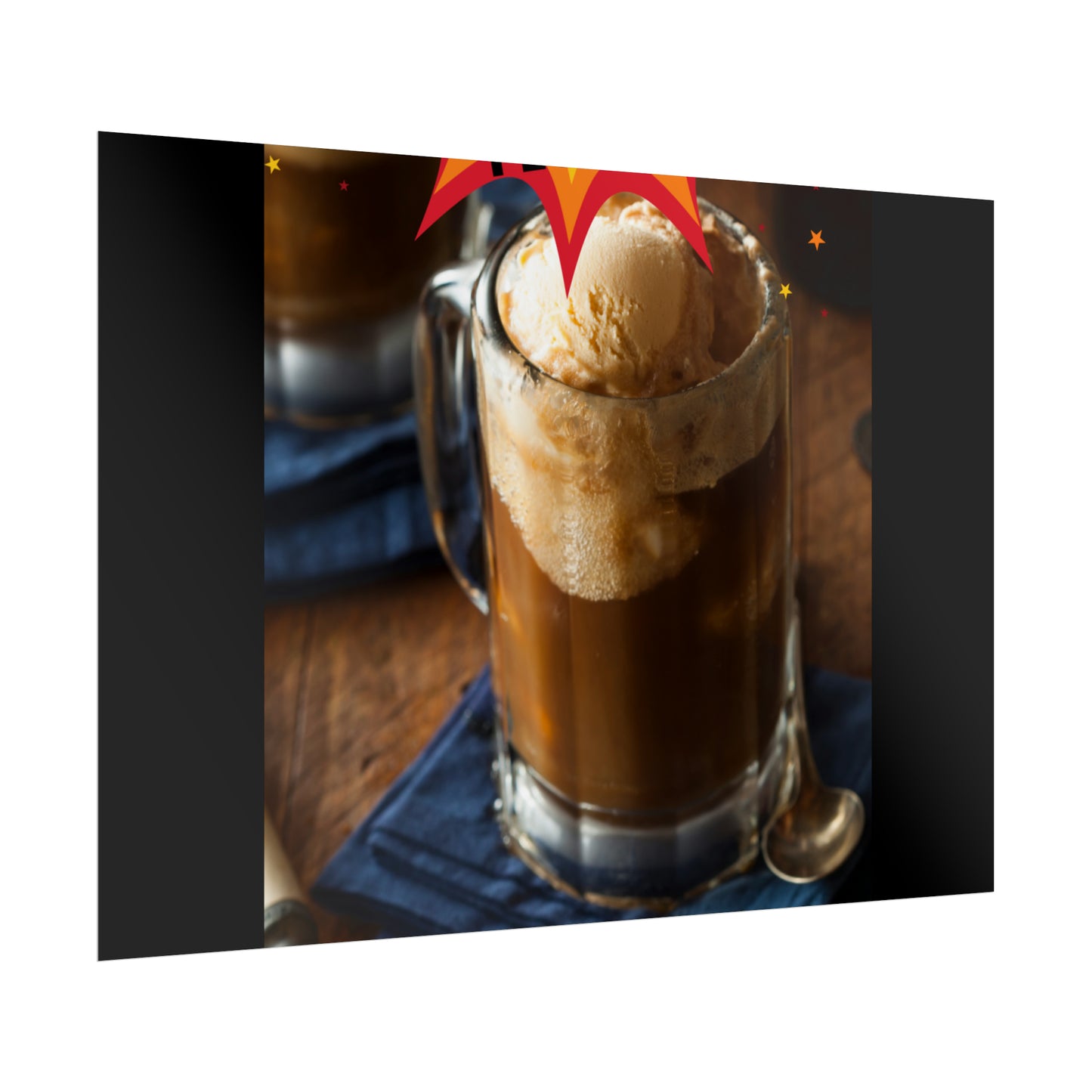 BOMB ASS ROOTBEER FLOATS-Rolled Posters