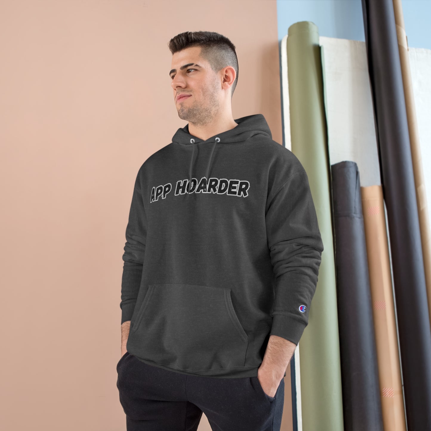 APP HOARDER-Champion Hoodie