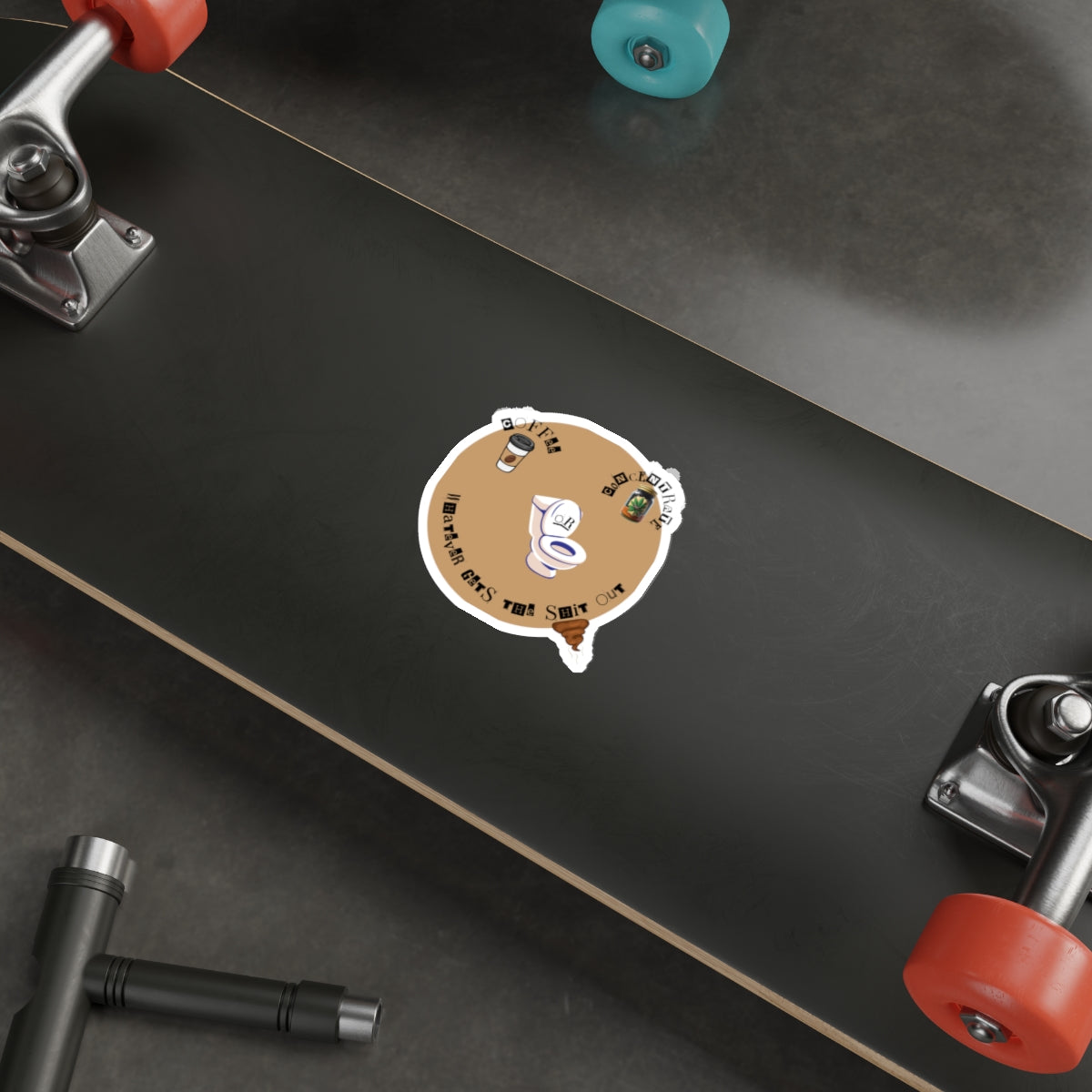 COFFE OR CONCENTRATE-Die-Cut Stickers