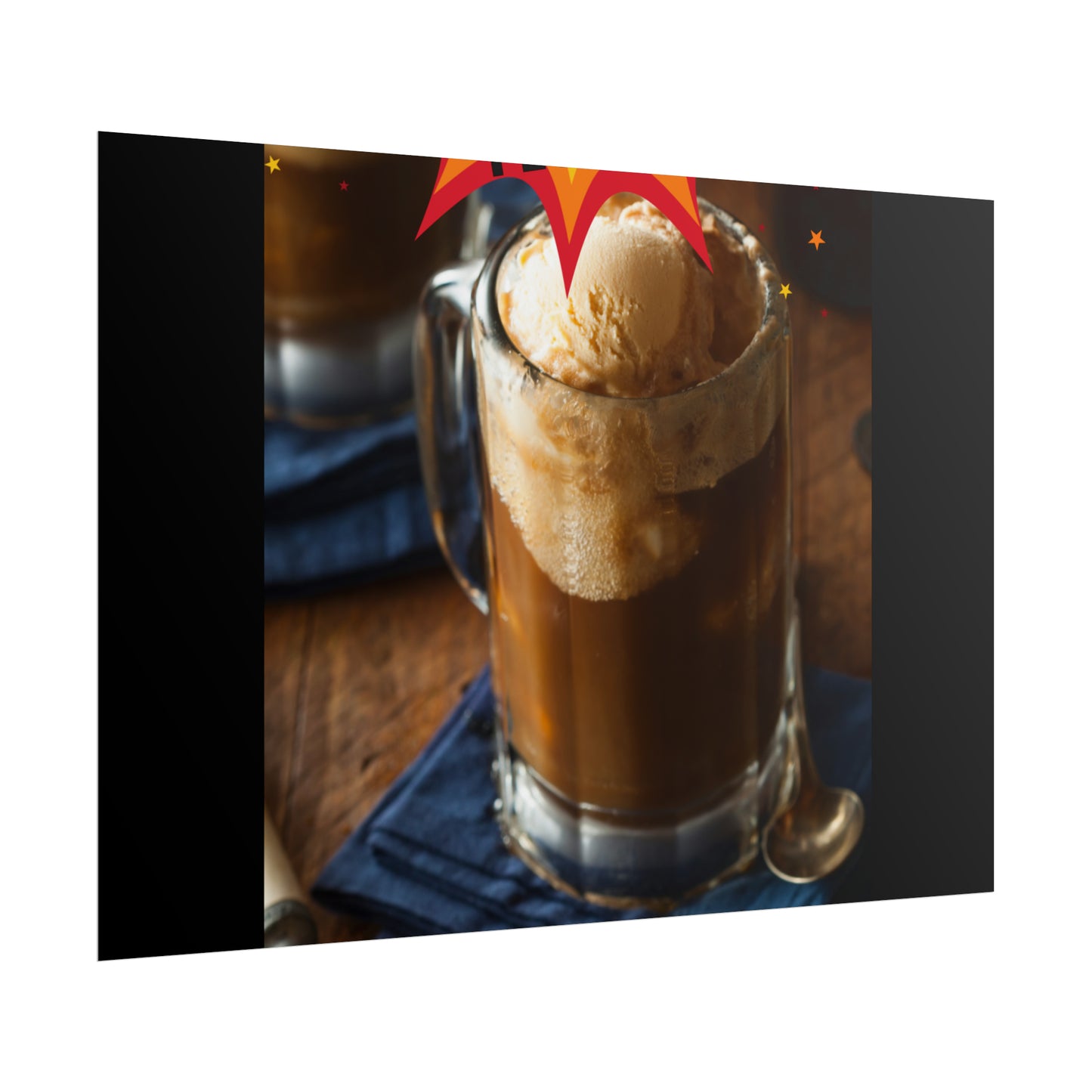 BOMB ASS ROOTBEER FLOATS-Rolled Posters