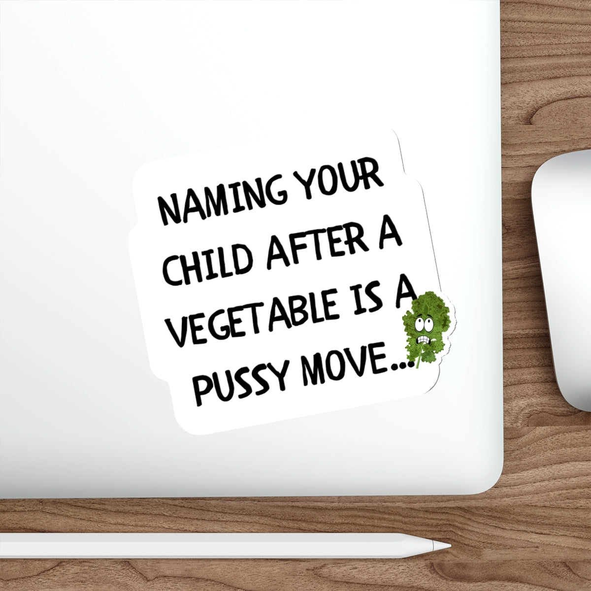 NAMING YOUR CHILD KALE-Die-Cut Stickers