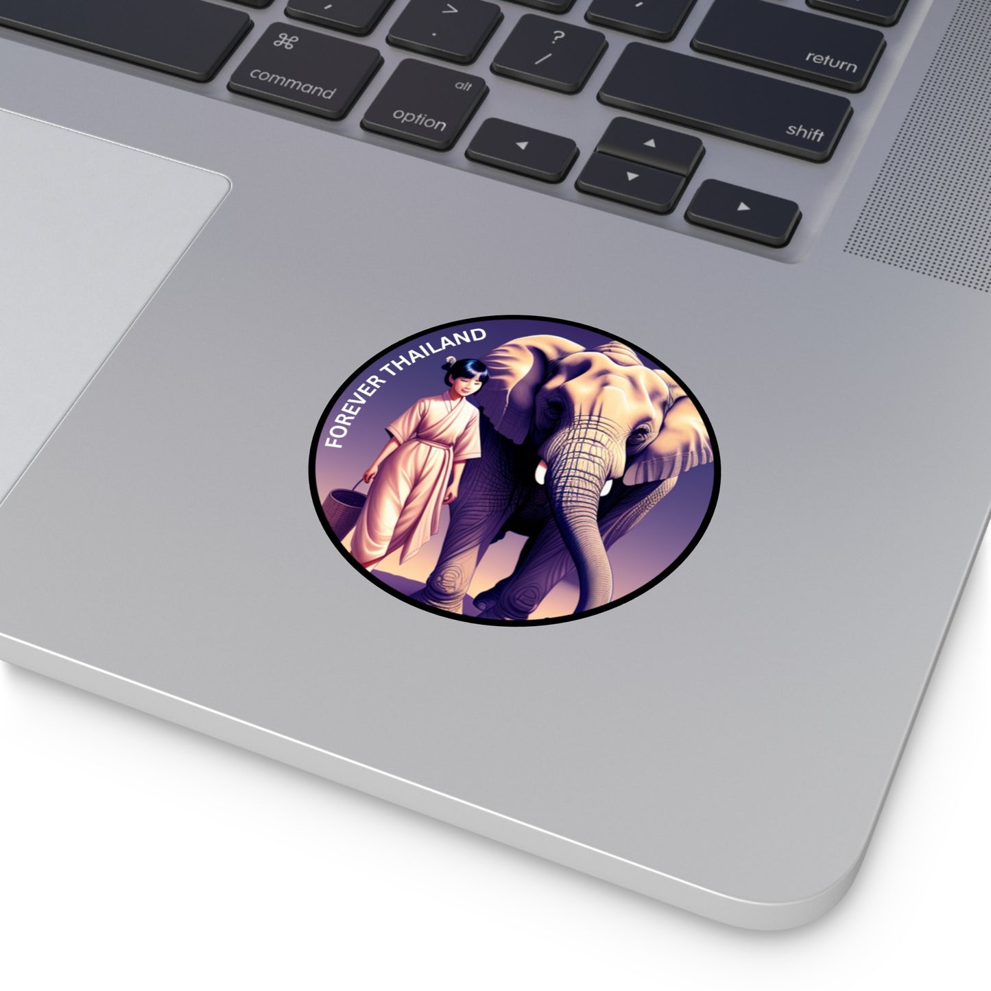 FOREVER THAILAND-Round Vinyl Stickers