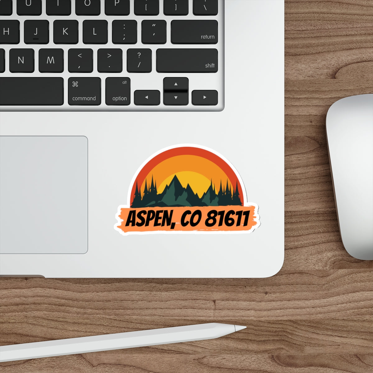 ASPEN CO 81611 SUNSET-Die-Cut Stickers