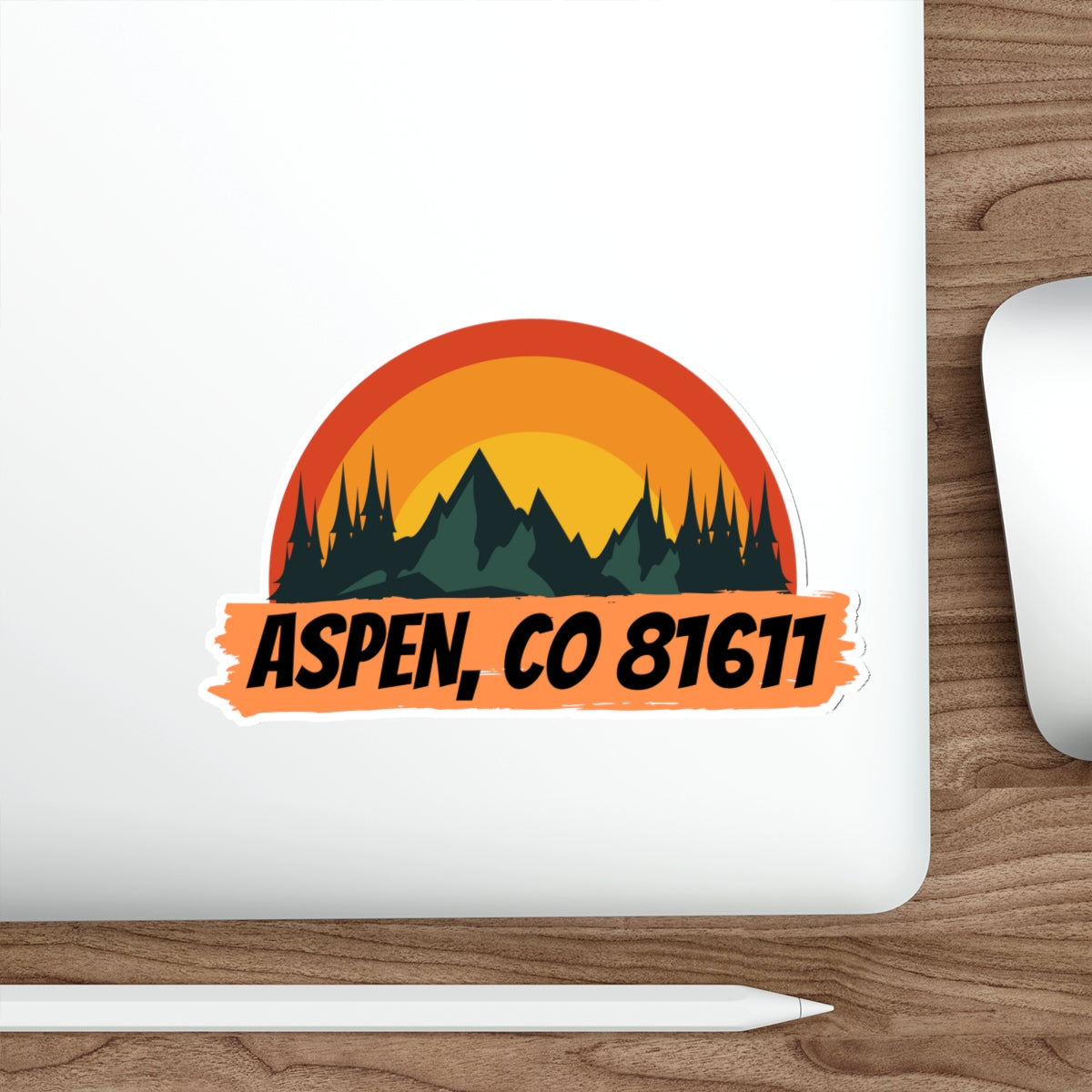 ASPEN CO 81611 SUNSET-Die-Cut Stickers