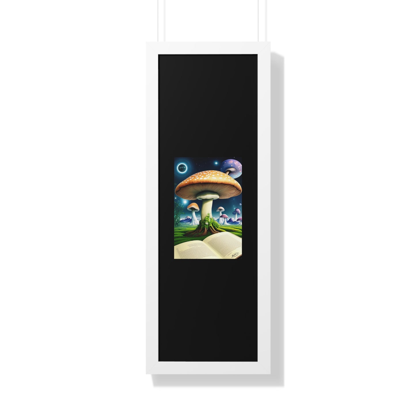 MUSHROOM EDUCATION-Framed Vertical Poster