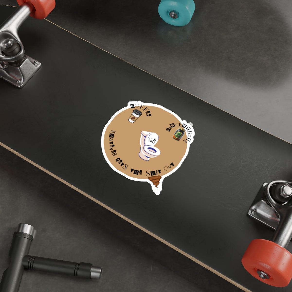 COFFE OR CONCENTRATE-Die-Cut Stickers